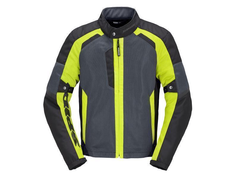 Spidi Tek Net giacca moto traforata estiva Giallo fluo - giacche in tessuto
