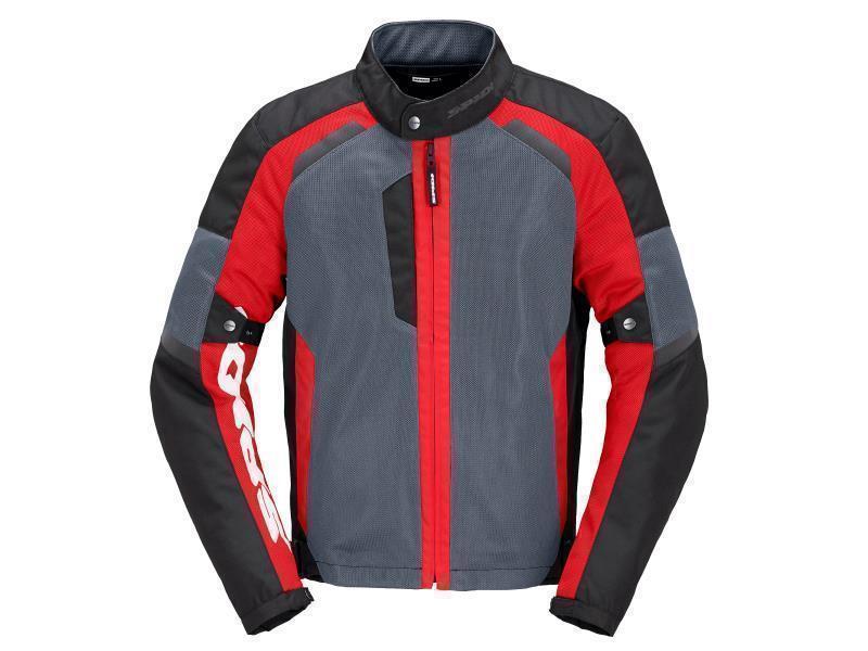 Spidi Tek Net giacca moto traforata estiva Rosso - giacche in tessuto