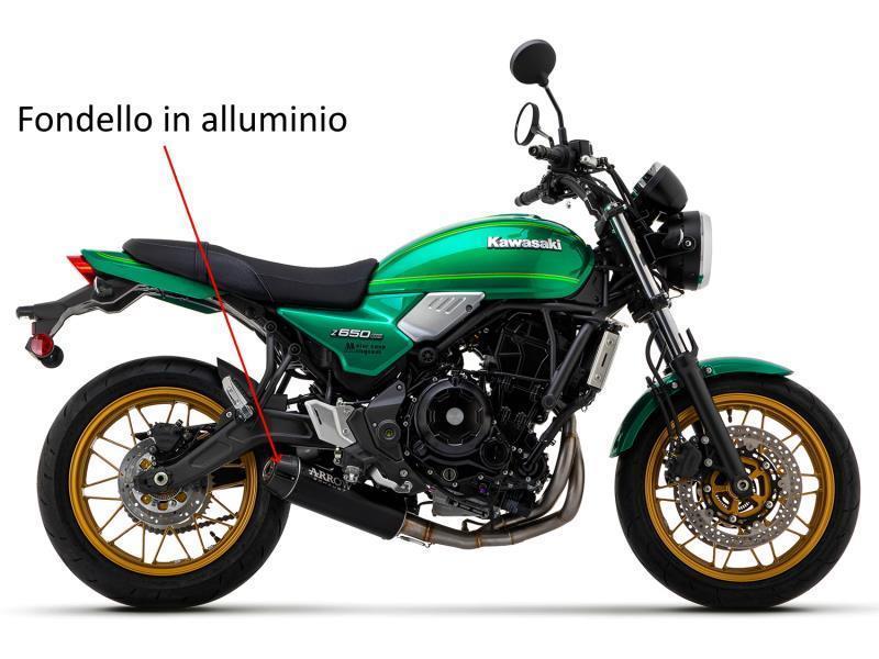 Arrow Scarico completo Kawasaki Z650RS 22 Rebel Alu Dark - scarichi e terminali