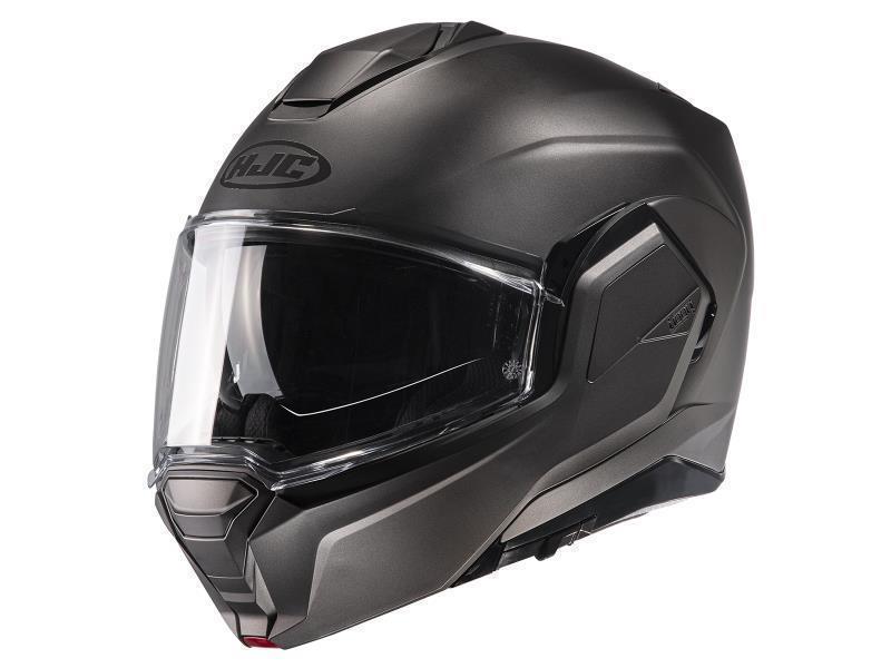HJC I100 casco apribile ribaltabile Semi Flat Titanium - caschi modulari