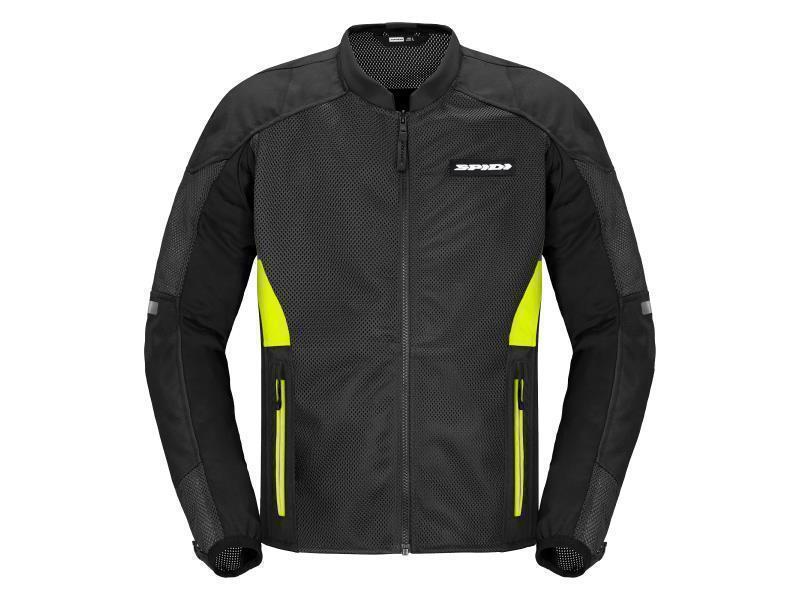Spidi Super Net giacca moto traforata estiva Giallo fluo - giacche in tessuto