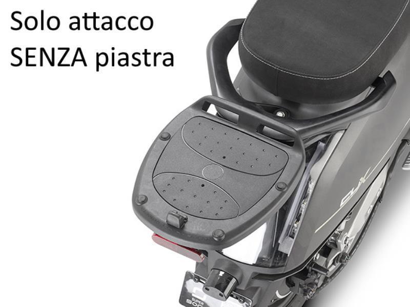 Kappa KR8831 Portapacchi Super Soco CUX 21 / 22 Nero - portapacchi e portavaligie