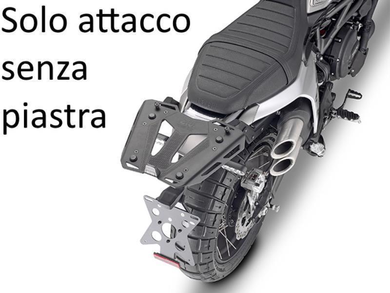 Portapacchi Posteriore Per Benelli Leoncino 250 - Borsa Da Sella In Metallo Nero - Foto 9