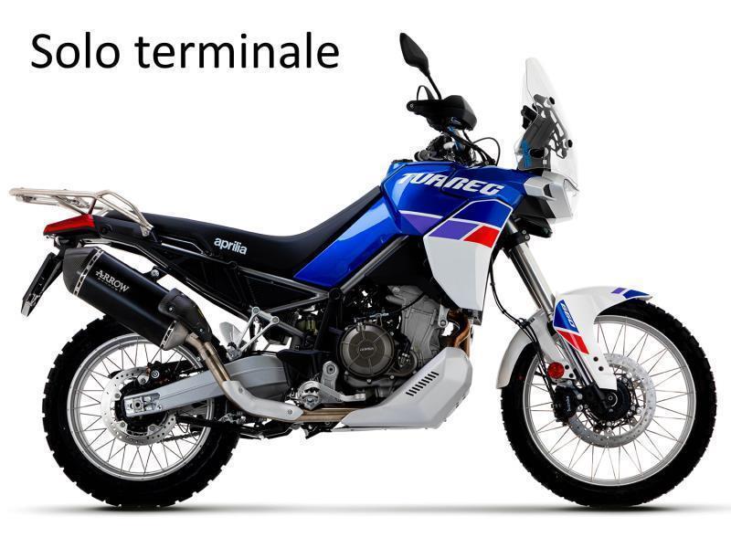 Arrow Terminale Aprilia Tuareg 660 22 / 24 Sonora Titanio Dark - scarichi e terminali
