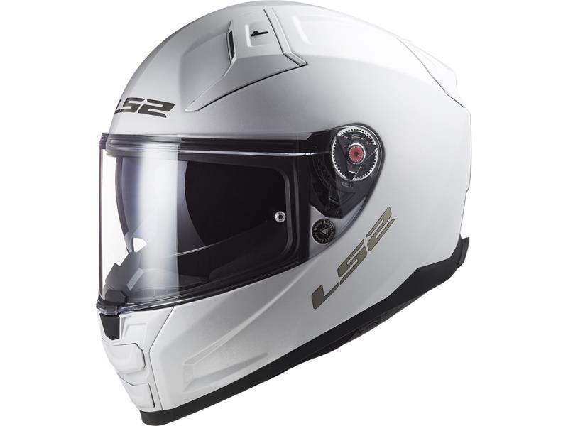 LS2 FF811 Vector II ECE 22.06 casco moto Solid White - caschi integrali