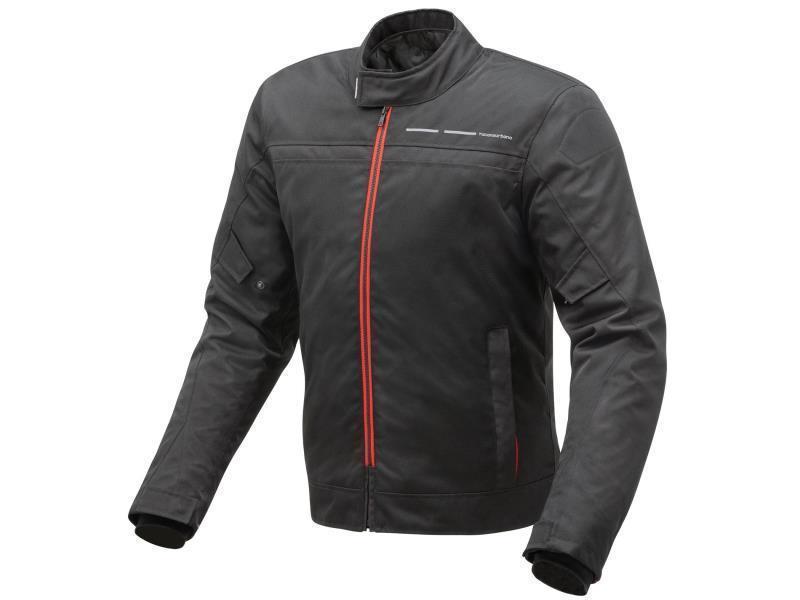 Tucano Rocket giacca moto 4 stagioni certificata CE Classe A Nero / Rosso - giacche impermeabili