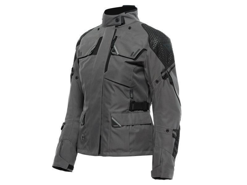 Dainese Ladakh 3L giacca moto donna 3 strati impermeabile Iron-Gate / Black - giacche impermeabili