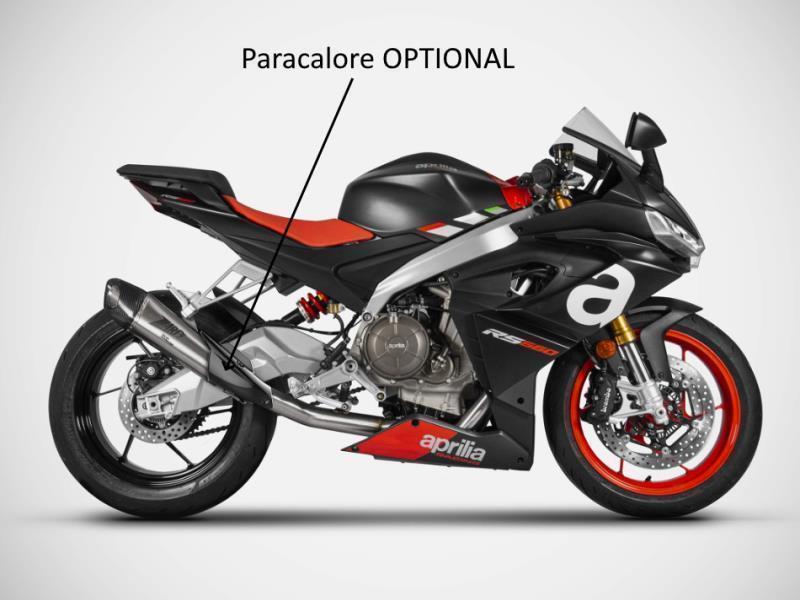 Zard Scarico completo Aprilia RS660 20 /24 racing NON omologato Collettori inox / Terminale Titanio - scarichi e terminali