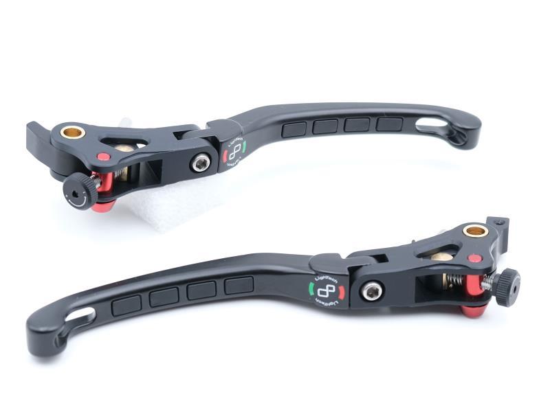 Lightech KLEV110 Kit leve freno e frizione Honda CBR 1000 04 / 07 CB1 Nero - leve freno e frizione