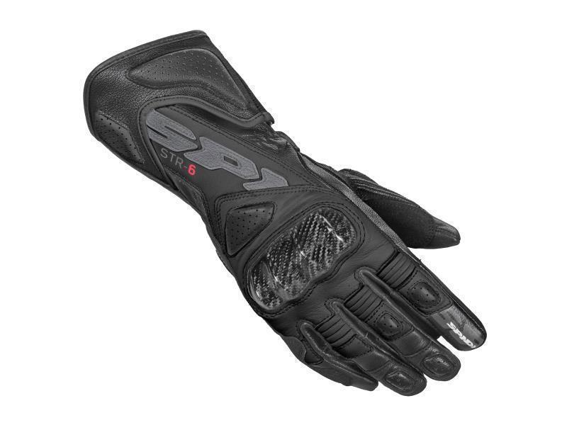 Spidi STR6 lady guanti moto donna stradali Nero - guanti in pelle