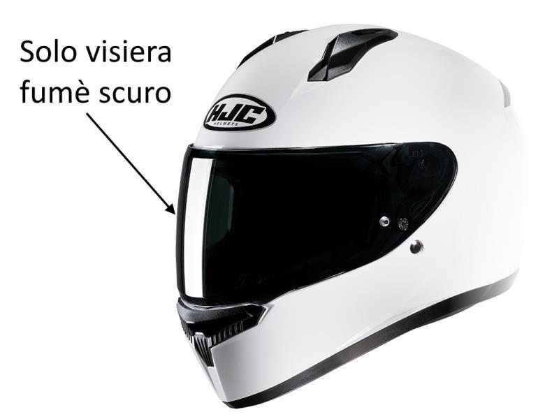HJC HJ34P visiera casco C10 Dark smoke - visiere