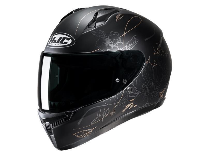 HJC C10 casco moto ECE 22.06 Epik MC9SF Nero / Oro - caschi integrali