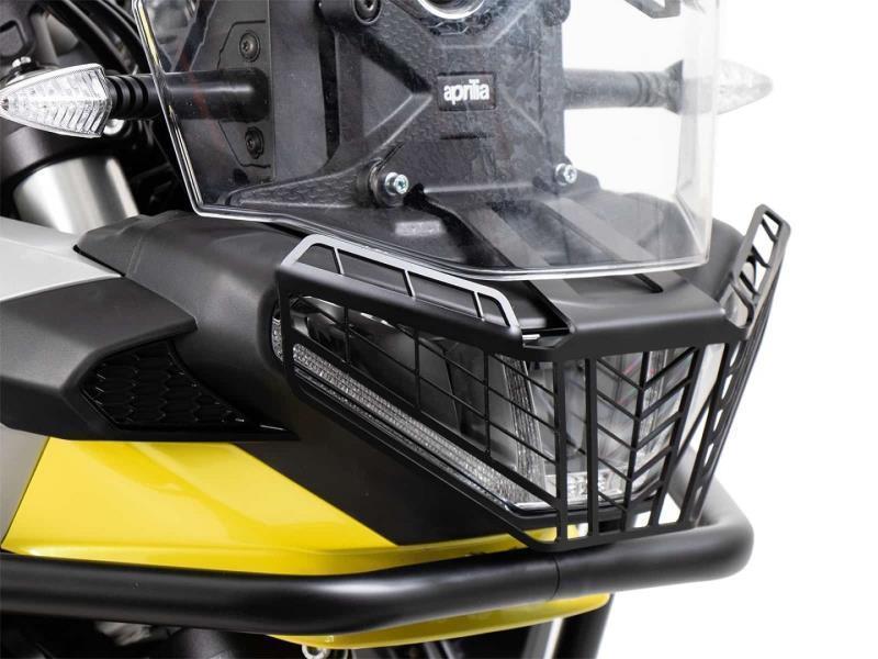 Hepco & Becker Griglia protezione faro Aprilia Tuareg 660 21/23 Nero - protezioni faro