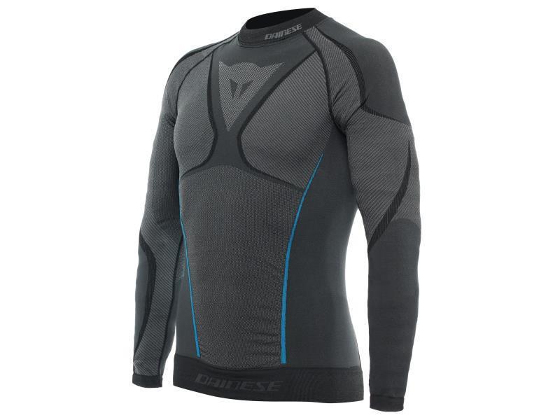 Dainese Dry LS maglia in Dryarn traspirante estiva Black / Blue - sottotute e capi termici
