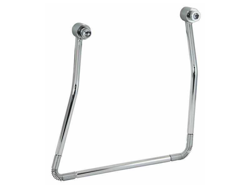 Amas AM3206 salvabisaccia universale singola Cromata - portapacchi e portavaligie