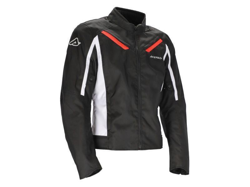 Acerbis X Mat CE giacca moto Nero / Rosso - giacche in tessuto
