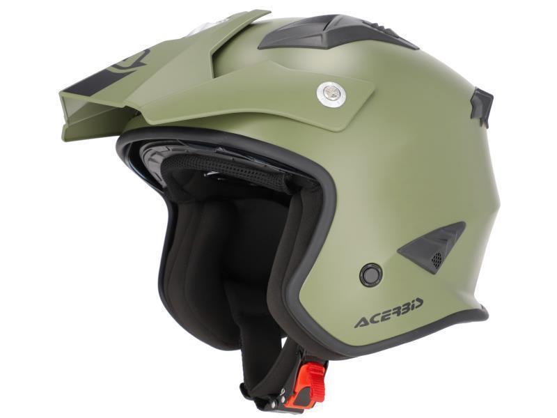 Acerbis Jet Aria ECE 22.06 casco moto (582) Verde militare - caschi jet