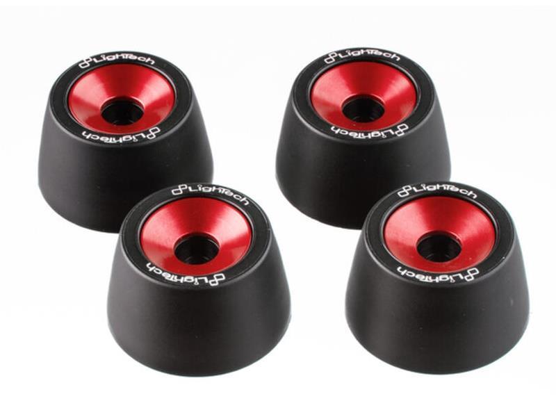 Lightech WAPAP401 protezioni perni ruota Aprilia RSV4 1100 20/23 Dors Rosso - protezioni perni ruota