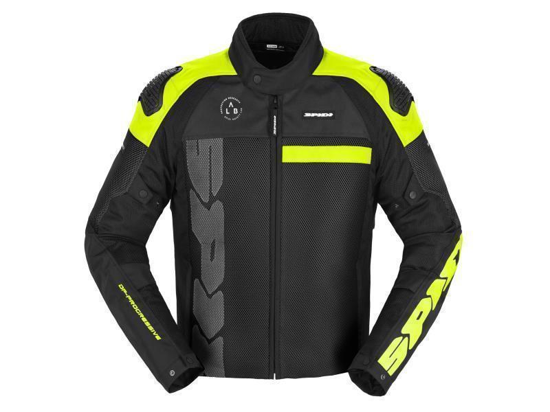 Spidi Progressive Net Windout giacca moto estiva Giallo fluo - giacche in tessuto