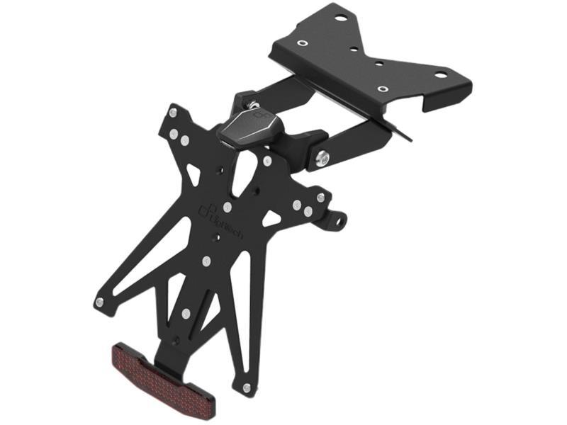 Lightech ZO101 Porta targa Zontes G1 125 20 / 22 regol Nero - porta targa