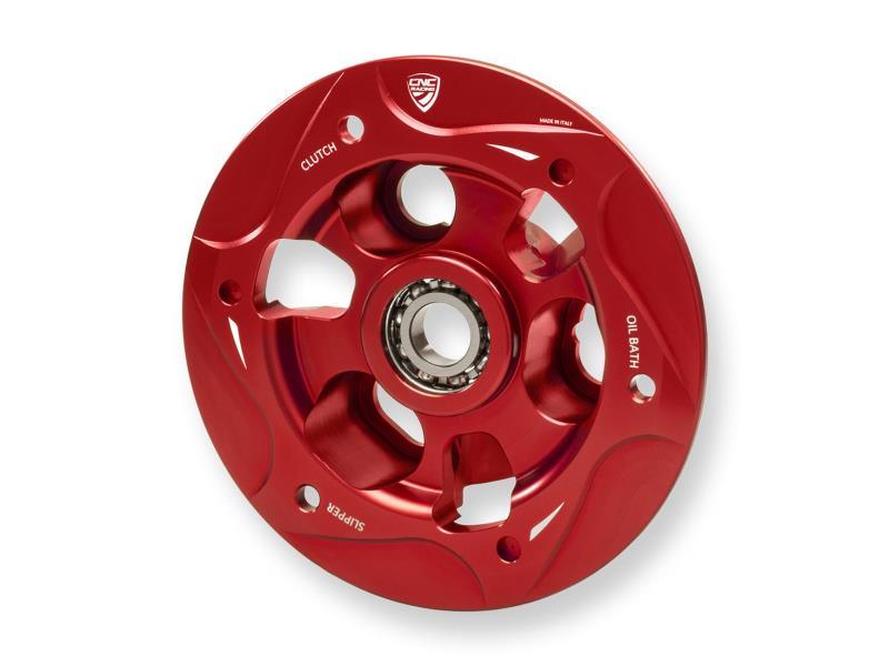 CNC Racing Piattello Spingidisco Frizioni ad olio Ducati con cuscinetto Rosso - frizioni