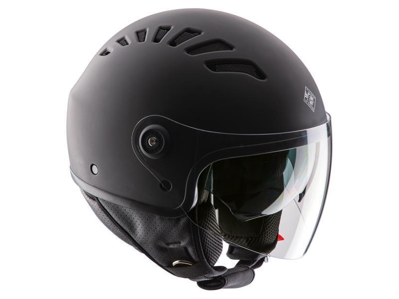 Tucano El Top casco moto con doppia visiera Grigio carbone opaco - caschi jet