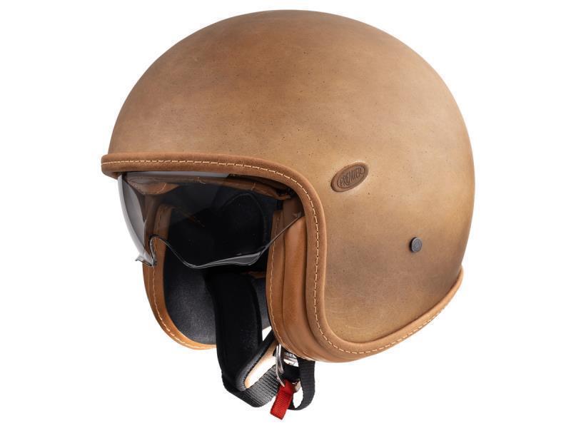 Premier Vintage ECE 22.06 casco moto Platin Edition BOS BM - caschi jet