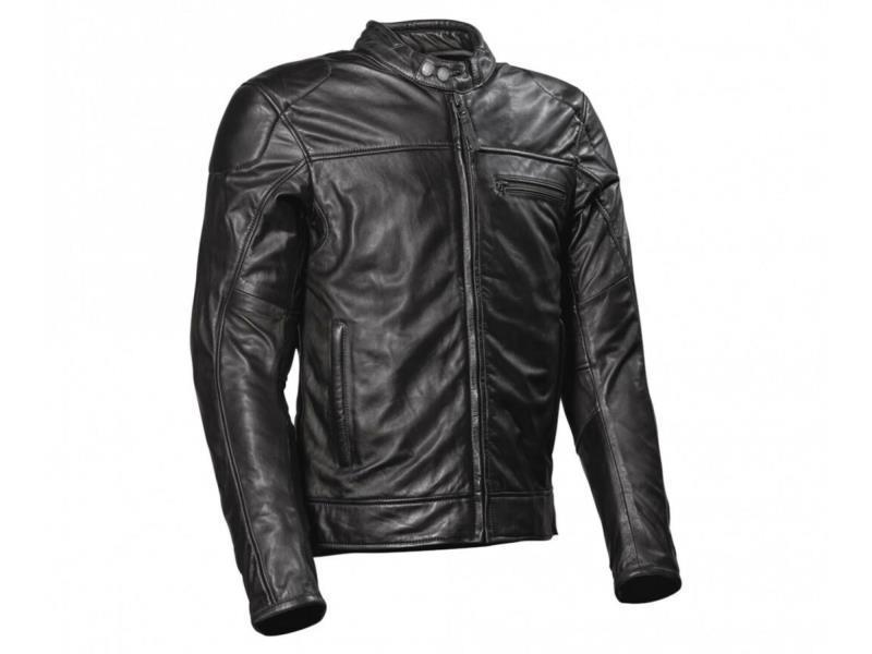 Difi Boston giacca moto in pelle EDT Nero / Nero - giacche in pelle