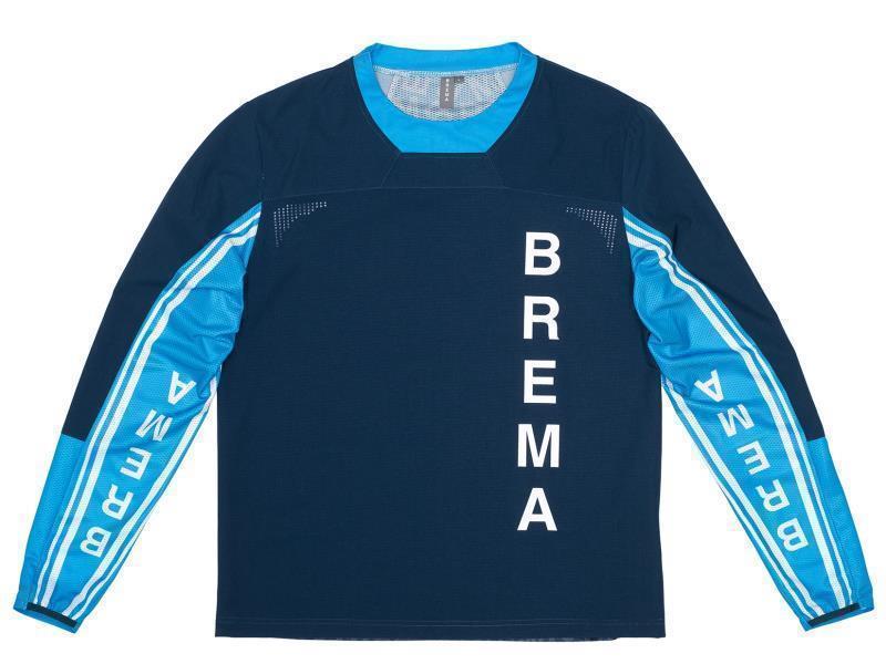 Brema Valli EX Jersey maglia enduro Turquoise / Navy - maglie cross