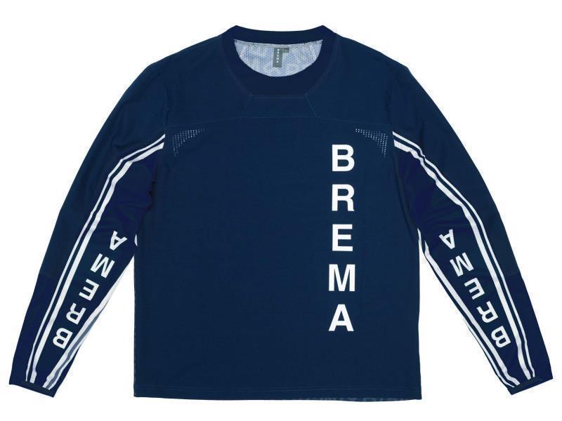 Brema Valli EX Jersey maglia enduro Navy - maglie cross