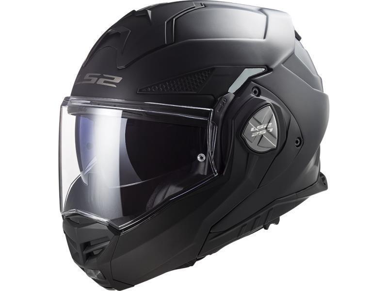 LS2 FF901 Advant X casco moto ECE 22.06 ment ribaltabile Solid Matt Black - caschi modulari