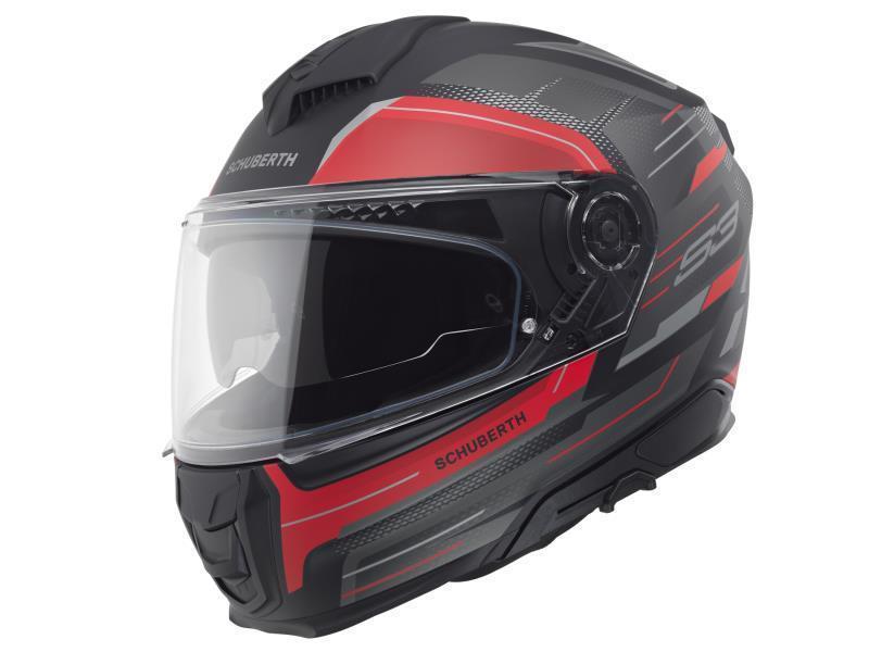 Schuberth S3 casco moto ECE 22.06 Apex Antracite / Rosso - caschi integrali