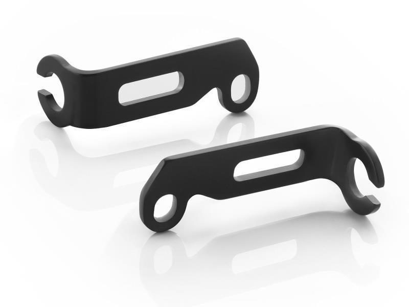 Rizoma FR438B Kit montaggio a carena per Leggera Nero - frecce e luci targa