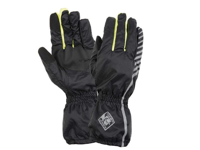 Tucano Gordon Nano Plus copriguanti moto Nero / Giallo - copriguanti e copristivali