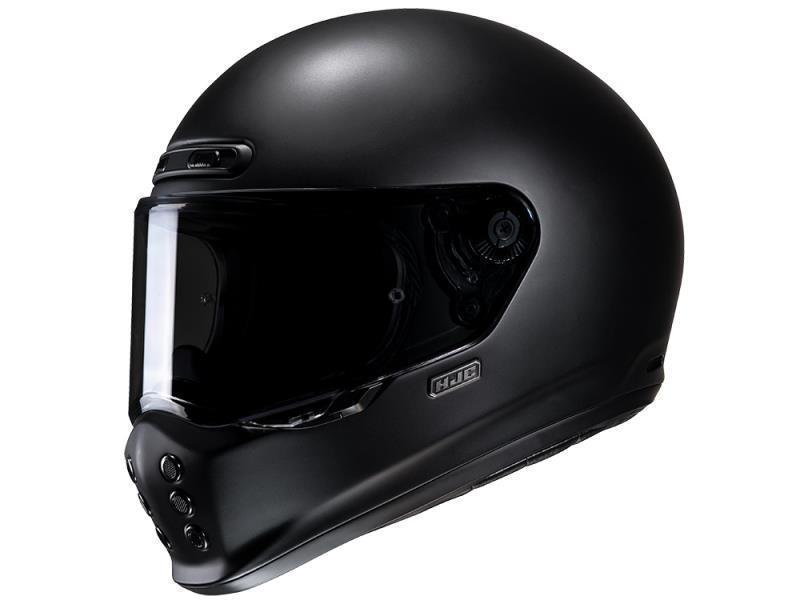 HJC V10 ECE 22.06 casco integrale vintage Semi flat black - caschi integrali