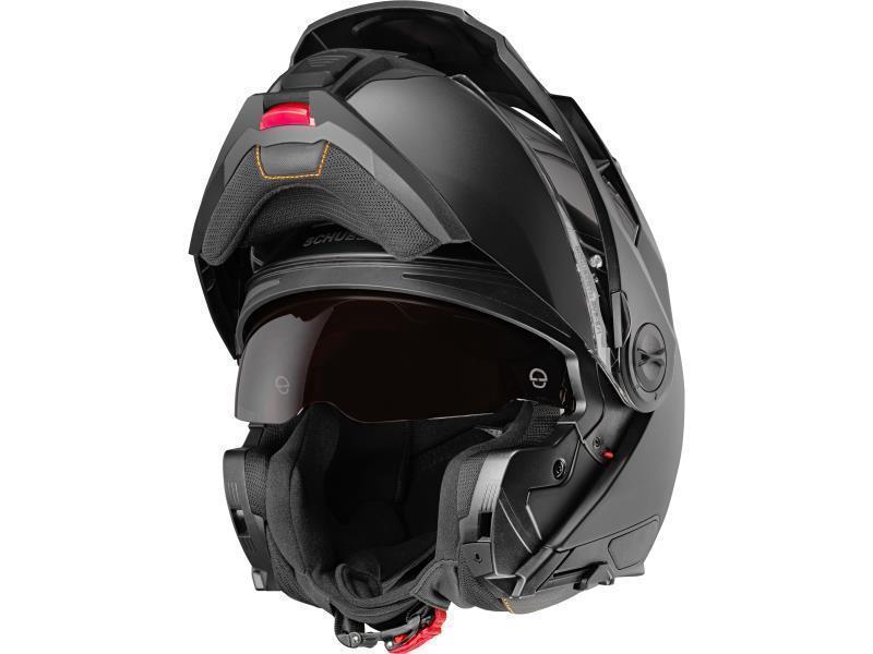 Schuberth E2 casco moto enduro apribile ECE 2206 Nero opaco - caschi modulari