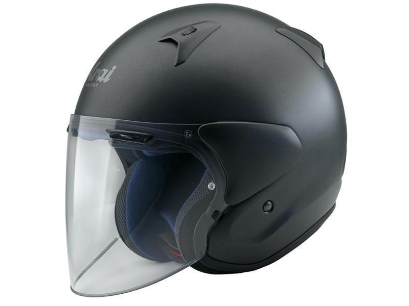 Arai SZ-V casco moto jet Frost Black (nero opaco) - caschi jet