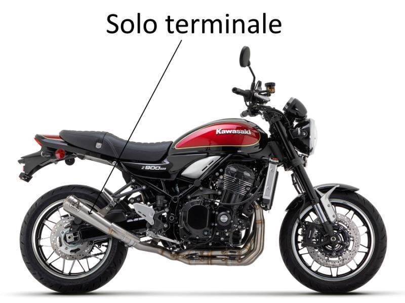 Arrow Terminale Kawasaki Z 900 RS 22 /23 Pro Race nichrom - scarichi e terminali