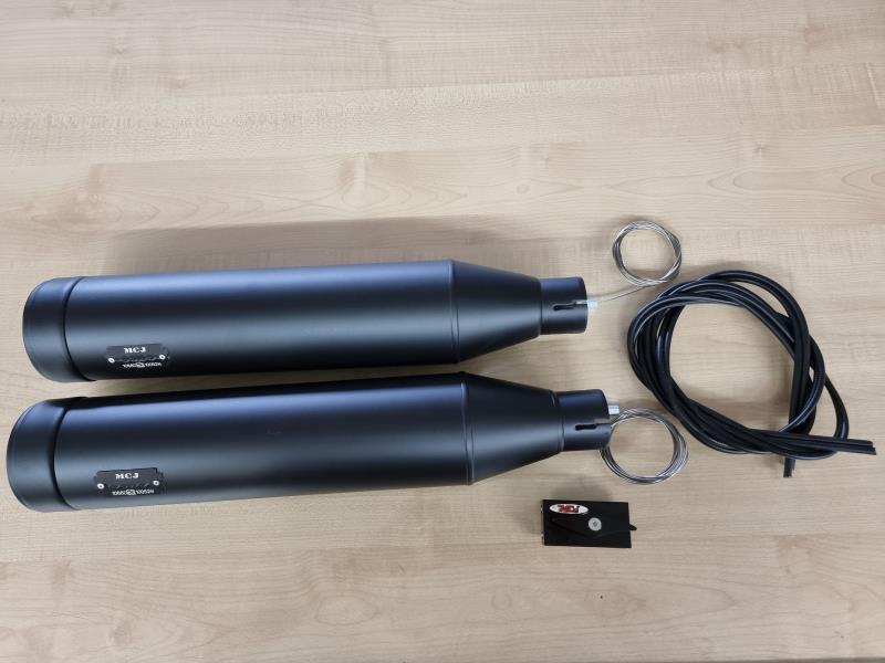 MCJ Terminali Race Indian Scout omologati euro5 Nero / B080 Fond. dritti / Valv meccanica - scarichi e terminali