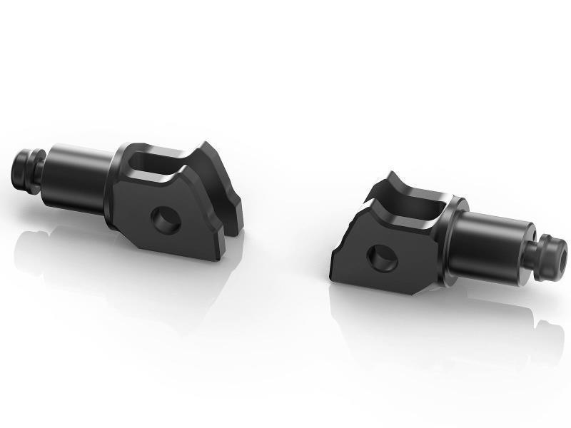 Rizoma Kit di montaggio pedane Rizoma BMW R Nine T 21/23 pilota Nero  Ø 18 mm - pedane arretrate