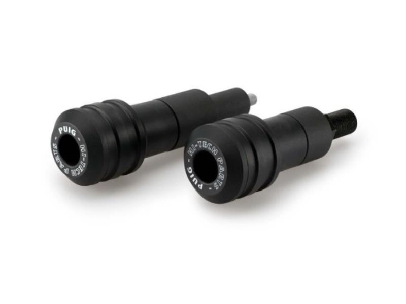 Puig Tamponi paratelaio Benelli Leoncino 800 - Trail 22 / 23 Vintage / Nero - protezioni telaio e tamponi