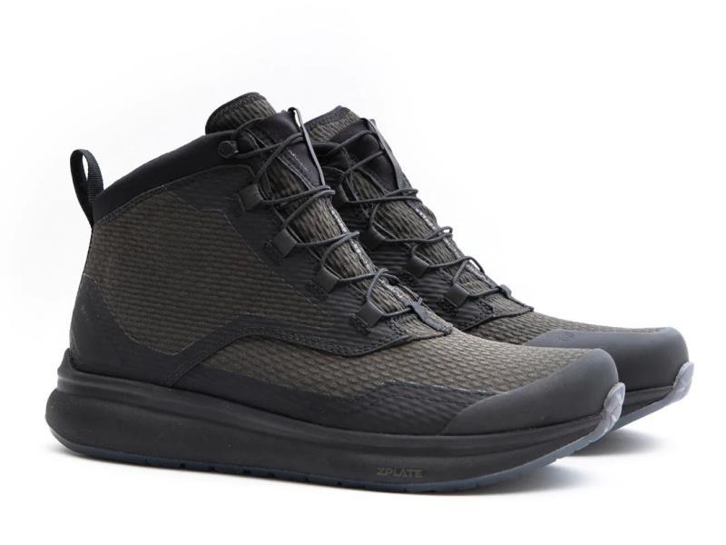 Momo Design Firegun 3 WP scarpe moto impermeabili Green / Black - scarpe impermeabili