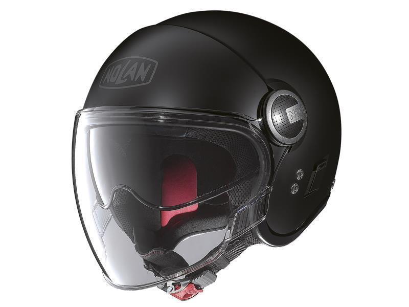 Nolan N21 Visor ECE22.06 casco moto jet Classic (010) Nero opaco - caschi jet