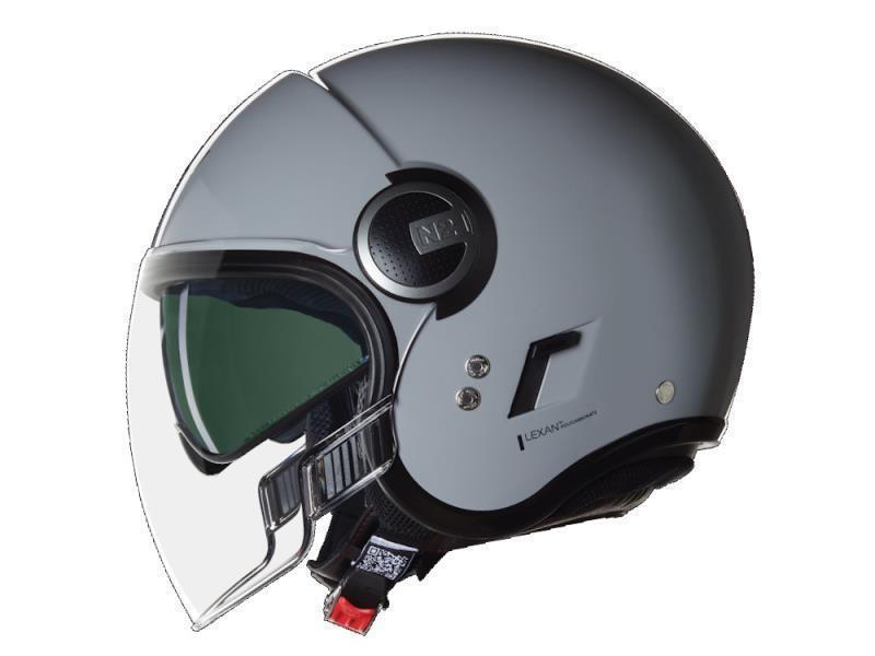 Nolan N21 Visor ECE22.06 casco moto jet Classico (303) Grigio lucido - caschi jet