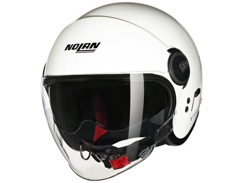 Nolan N21 Visor ECE22.06 casco moto jet Classico (305) Bianco - caschi jet