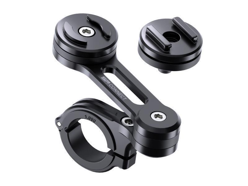 SP Connect 3138 Mount Pro attacco in alluminio a manubrio Nero - porta smartphone telepass