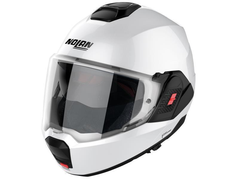 Nolan N120-1 N Com casco ribaltabile Special (015) Pure White - caschi modulari