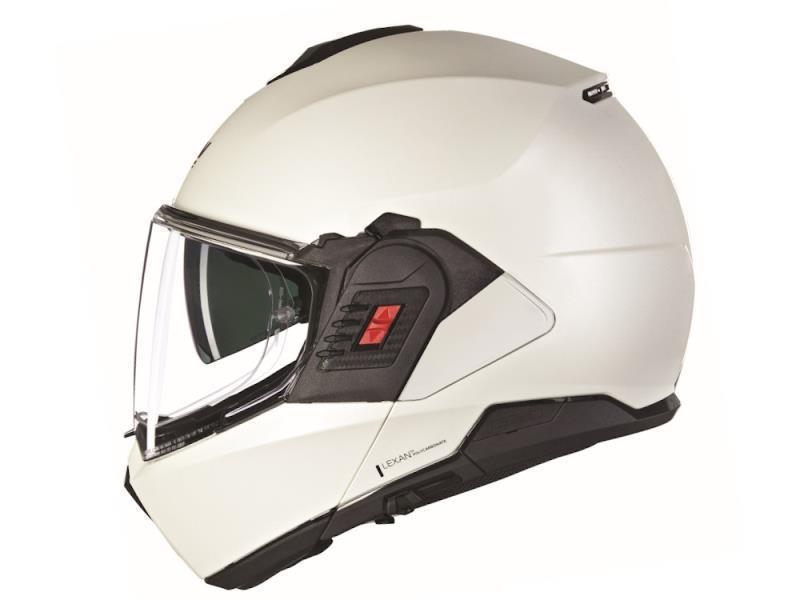 Nolan N120-1 N Com casco ribaltabile Classico Nobile (320) Perla lucido - caschi modulari