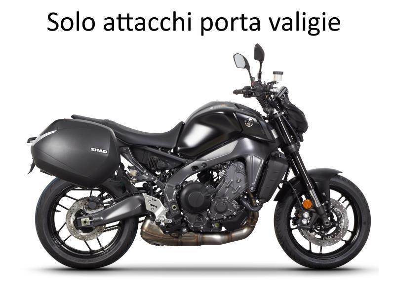 Shad Porta valigie Yamaha MT09 / SP 21/22 3P system Nero - portapacchi e portavaligie