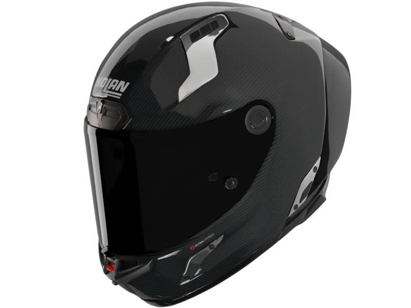 Nolan X804RS Ultra Carbon casco moto Argento (332) Carbonio lucido+Vis Silver - caschi integrali